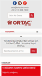 Mobile Screenshot of ortac.com.tr